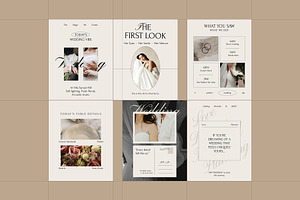 Wedding Organizer Instagram Pack, a Social Media Template by fakhroo
