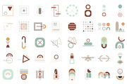 100 shapes. Abstract geometry art, an Object Graphic by Vera●Suleimanova (Thumbnail 10 of 13)
