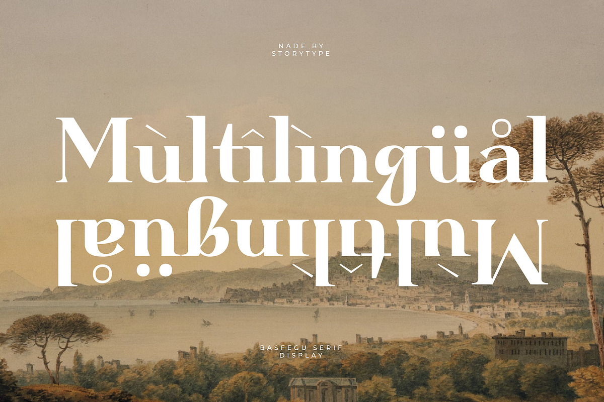 Basfegu A New Display Serif Font, a Serif Font by Storytype Studio (Photo 9 of 15)