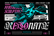 Gothic Ragged Typeface, a Blackletter Font by alit design (Thumbnail 6 of 20)
