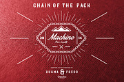 Chain Shield & Badges, an Object Graphic by pixelpines (Thumbnail 1 of 5)