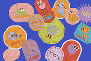 Retro Vibe Stickers, an Emoji Icon by nadispasibenko (Thumbnail 10 of 15)