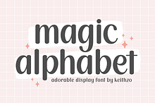 Magic Alphabet - Handwritten Font