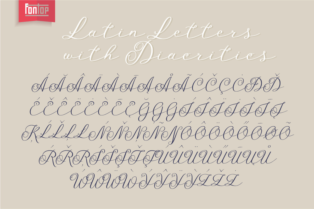 Presto Script, a Script Font by Fontop (Photo 9 of 12)