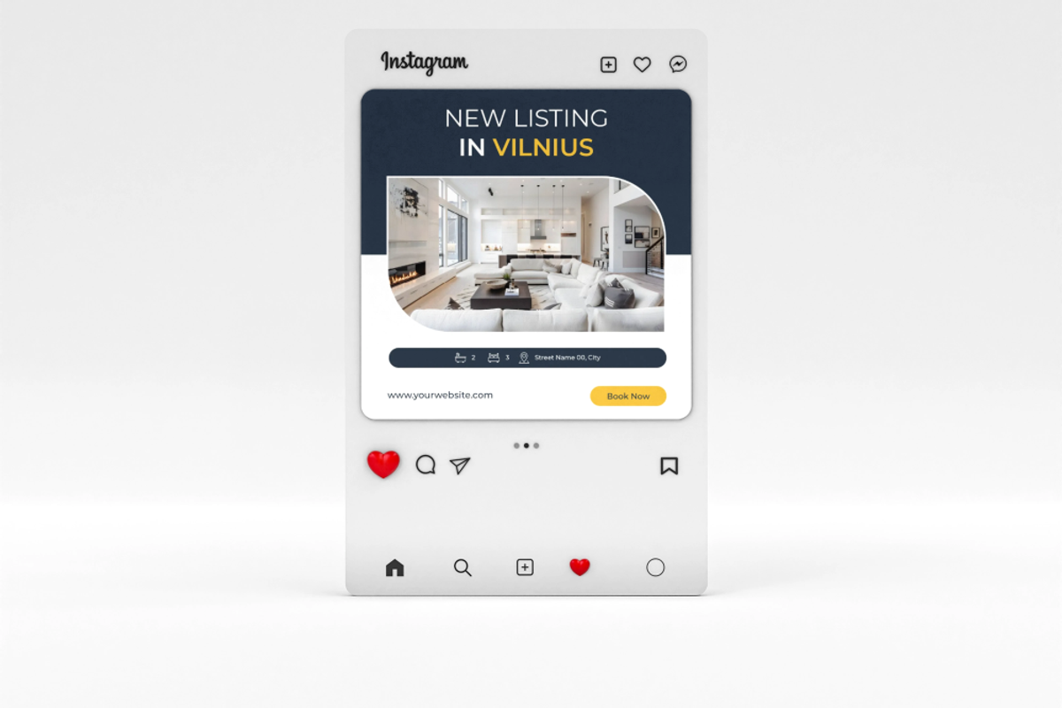 Real Estate Post Template Kit, a Social Media Template by Solvela Digital (Photo 2 of 4)