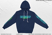 HOODIE REALISTIC (V.2) MOCKUP, a Hoody Mockup by DaldSgh (Thumbnail 3 of 12)