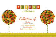 Autumn Welcome Vector Kit, a Pattern Graphic by KsanasK.Art (Thumbnail 1 of 5)