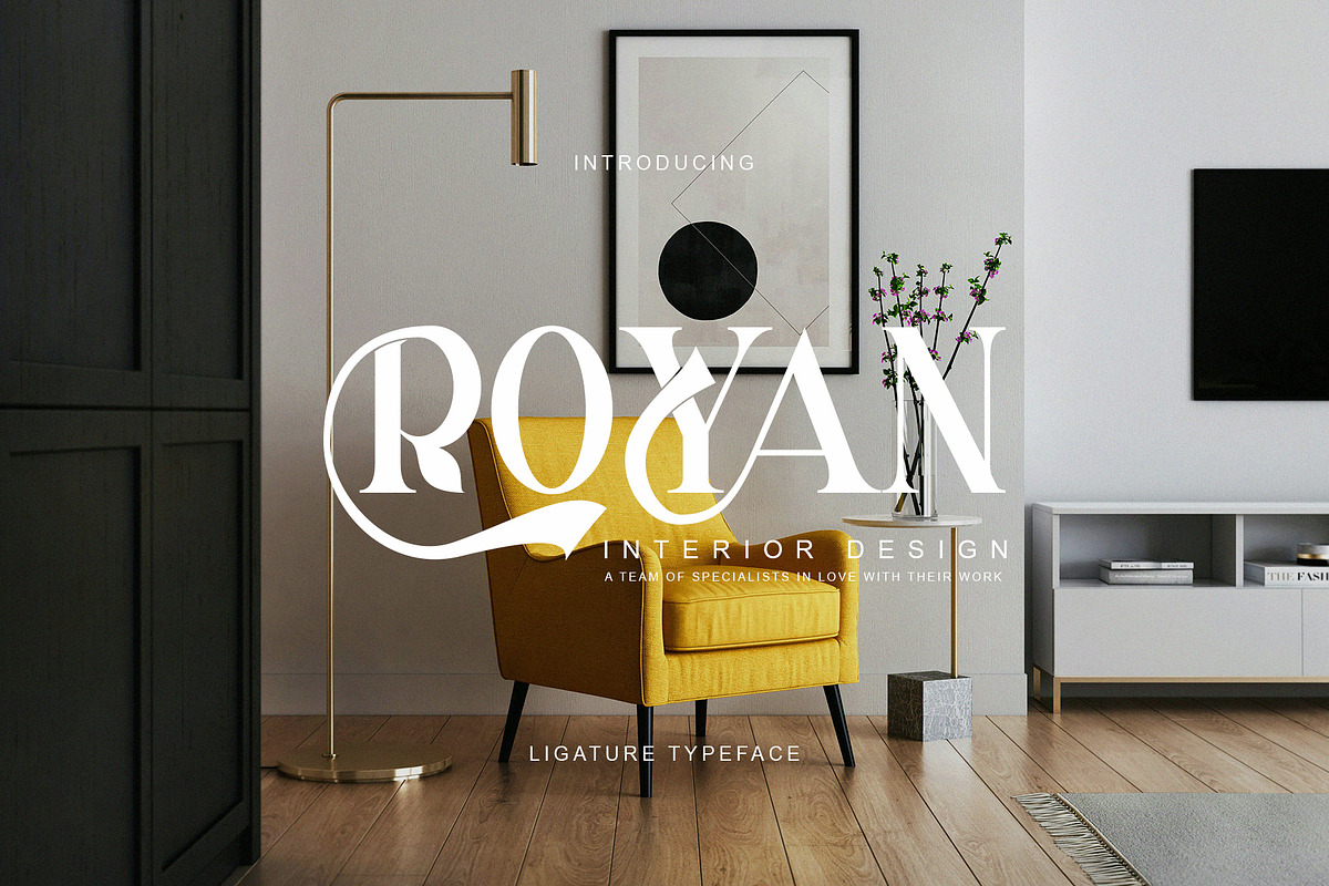 Blingh Ligature serif typeface, a Serif Font by yaqublekker (Photo 7 of 9)