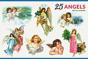 Complete Vintage Christmas Graphics, a Seasonal Illustration by French Kiss Collections (Thumbnail 11 of 28)