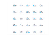 Sneakers Icons, a Sport Illustration by iconfield (Thumbnail 2 of 5)