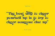 Marietta - Groovy Serif Font, a Serif Font by Cruzine (Thumbnail 5 of 10)