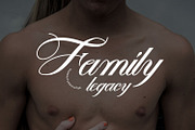 Ningrat | Script Tatoo Font, a Script Font by WhymoreArt (Thumbnail 2 of 8)