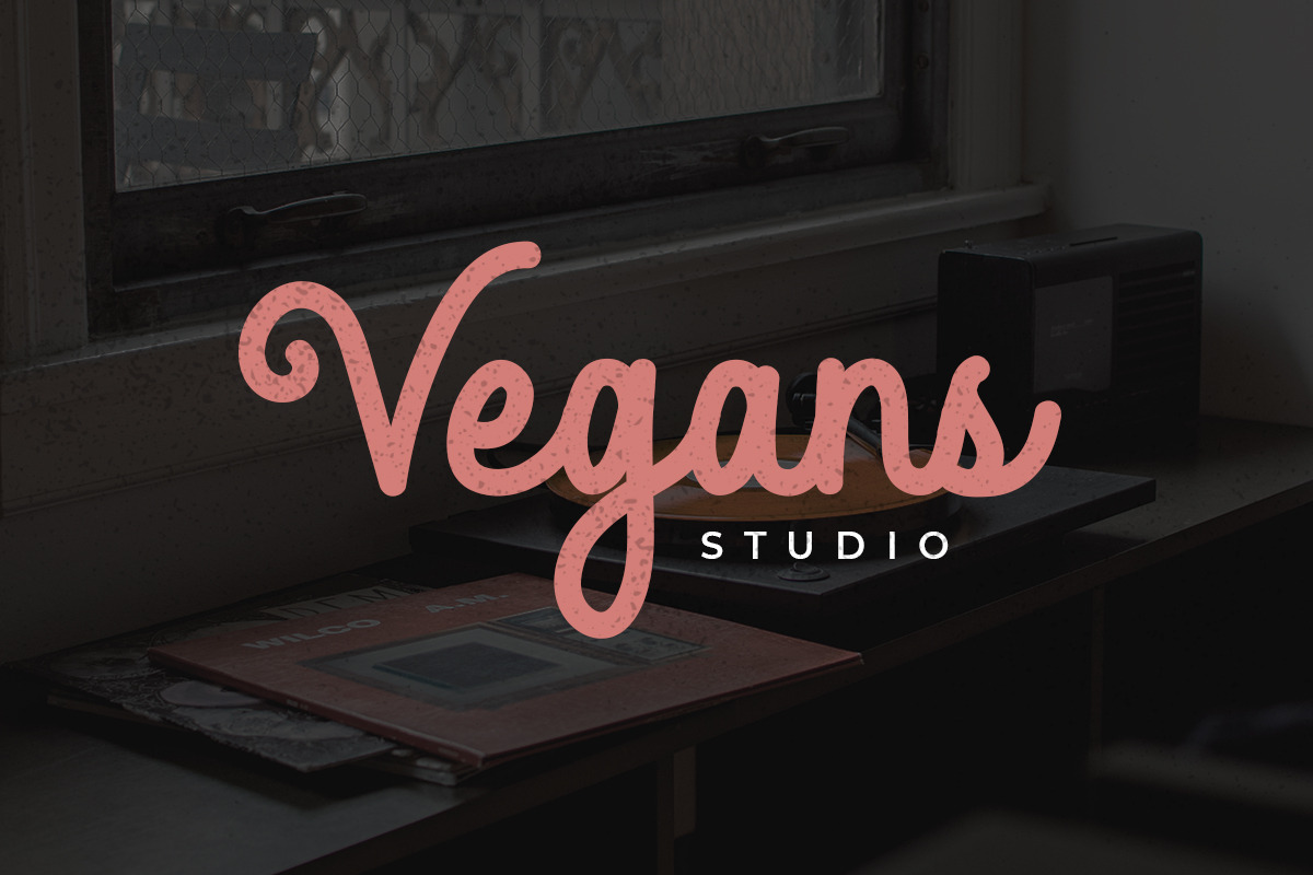 Rethina - Retro Script, a Script Font by Fikry Alfatih (Photo 5 of 7)