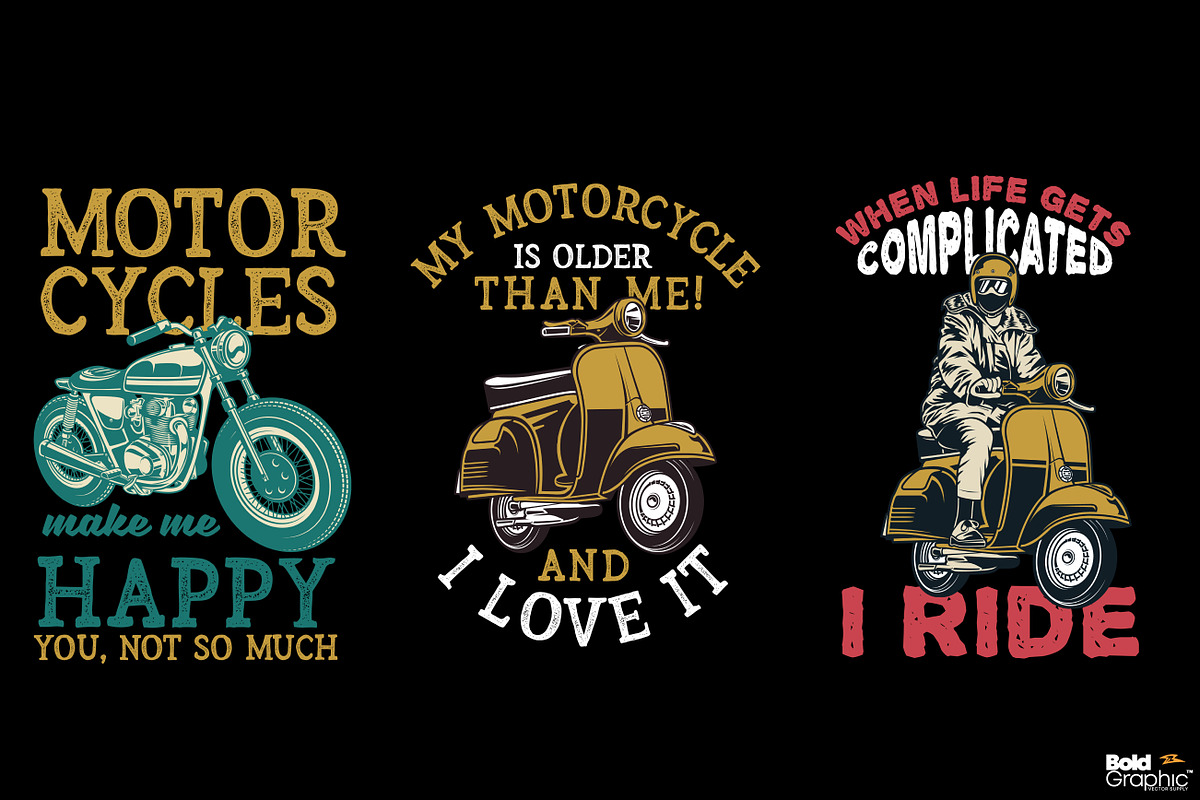 ULTIMATE MOTORCYCLE BUNDLE, a Transportation Illustration by The BolzStudio (Photo 17 of 32)