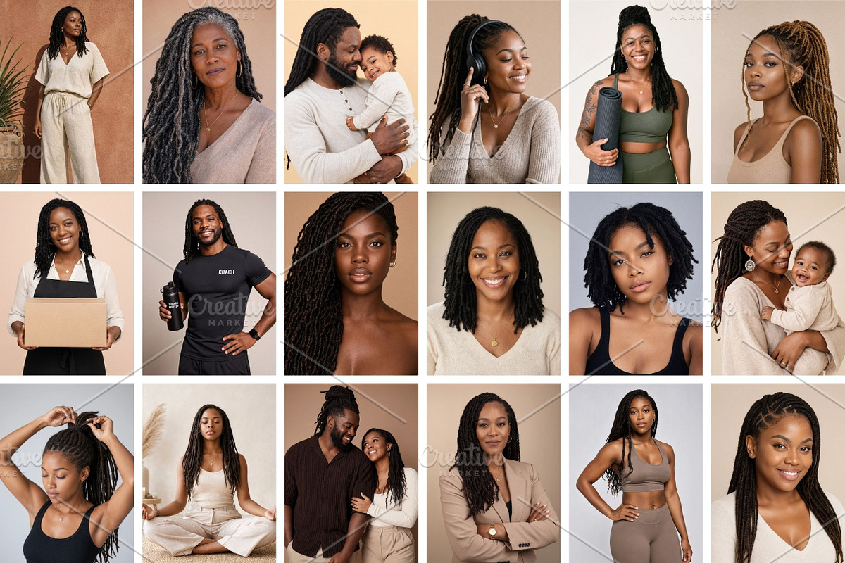 Dreadlocks Stock Photo, a Beauty & Fashion Photo by Selenique Studio (Photo 12 of 12)