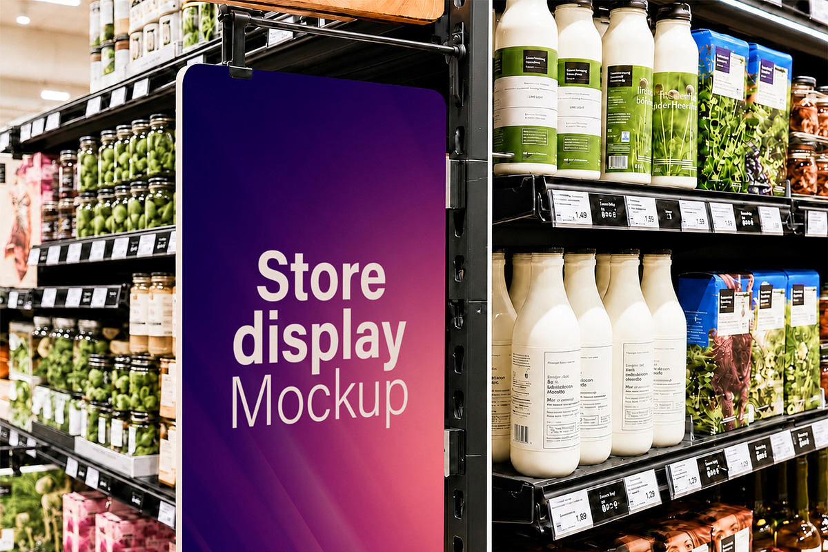 Store Display Mockup Pack, an Advertising Mockup by McLittle Stock (Photo 3 of 19)