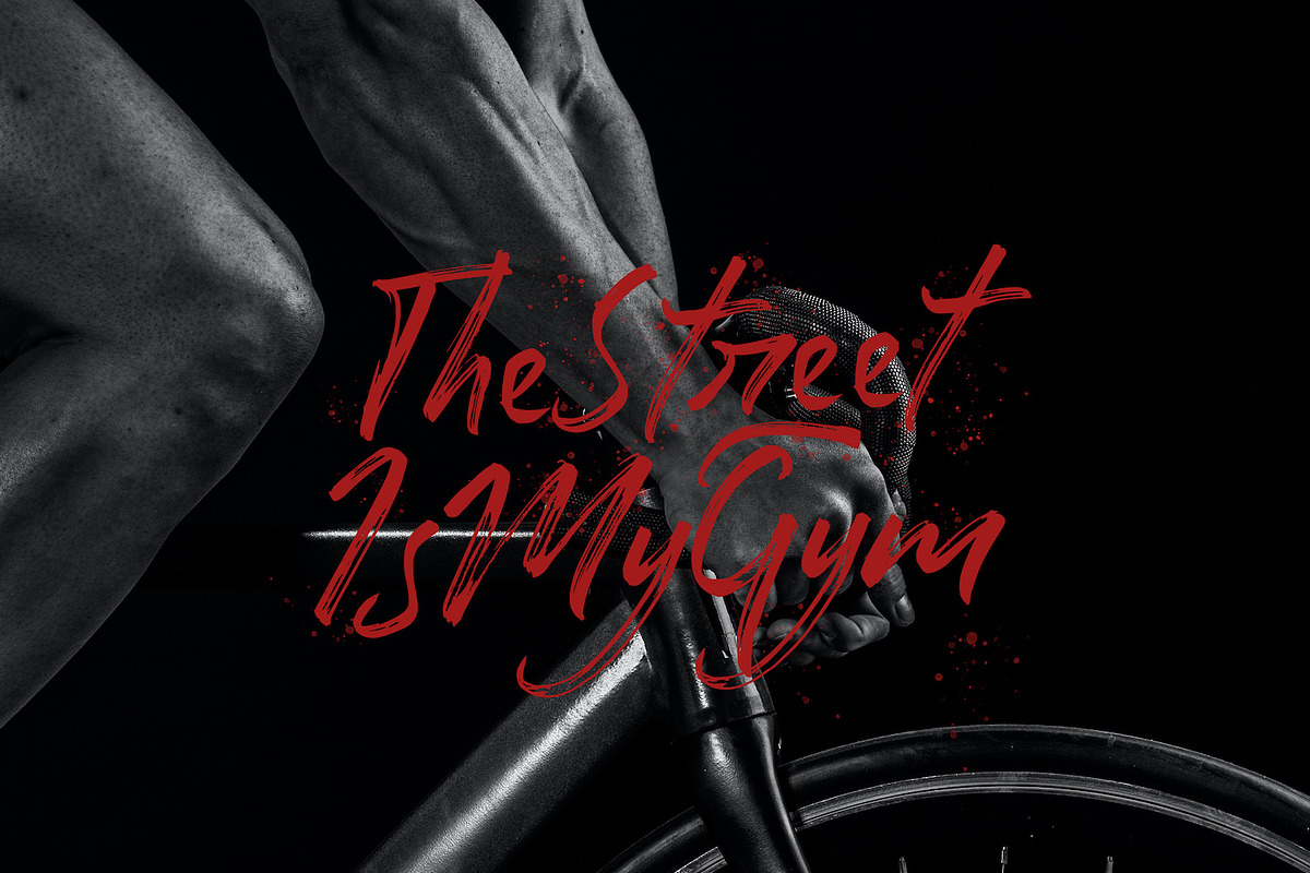 Honuzima - Handbrush Script Font, a Script Font by StringLabs (Photo 4 of 11)