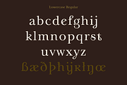 Anges - stylistic Art Nouveau font, a Serif Font by TypeFaith Fonts (Thumbnail 4 of 13)
