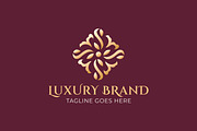 Luxury Floral Ornament Monogram Logo, a Branding & Logo Template by Signatoro (Thumbnail 1 of 3)