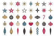 Christmas decoration, balls, stars., an Object Graphic by Paper Cards (Thumbnail 4 of 5)