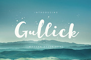 Gullick, a Script Font by vuuuds (Thumbnail 1 of 7)