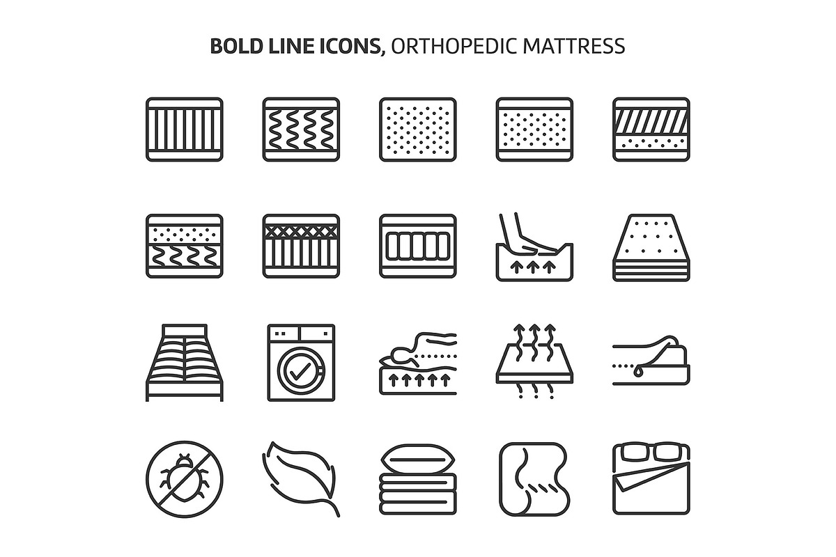 Bold Line Icons, an Outline Icon by Howcolour (Photo 87 of 151)