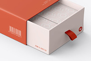 Sliding Gift Box Mockup PSD, a Packaging Mockup by Ram Studio LLC (Thumbnail 5 of 15)