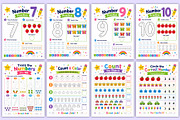 Number Learning Workbook | Math, a Stationery Template by Mustafiz (Thumbnail 3 of 5)
