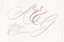 Allure & Grace. Calligraphy