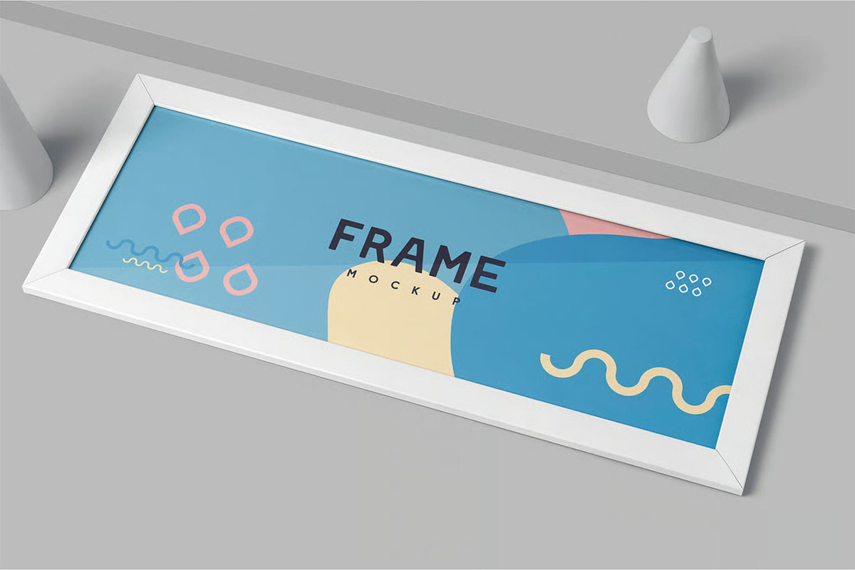 Landscape Frame Mockups, an Advertising Mockup by megostudi0 (Photo 4 of 7)