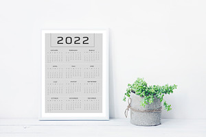 2022 Calendar Templates