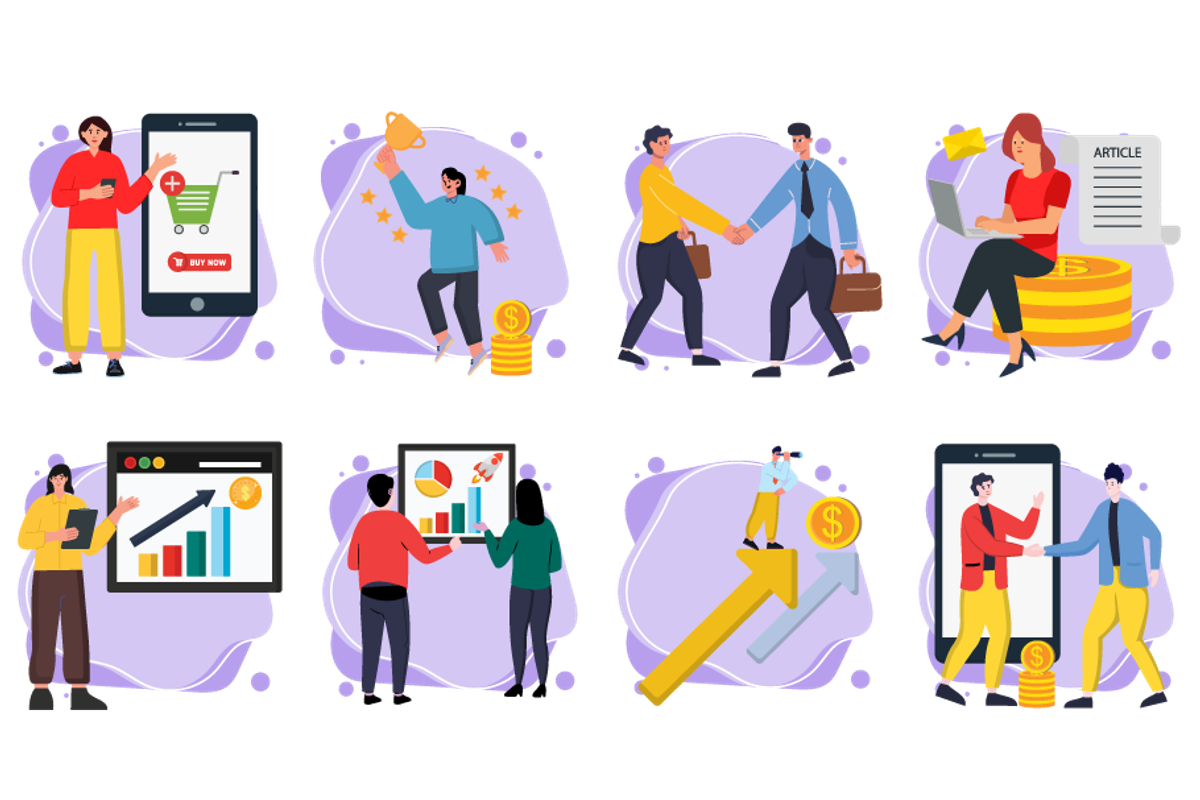 Business Illustrations, a Finance Illustration by EllaMaiyaali (Photo 3 of 4)