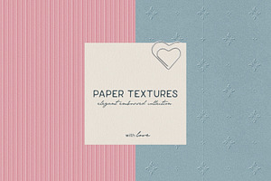 Embossed Paper Textures