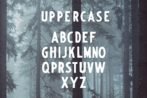 EVERGREEN - Hand Drawn Typeface