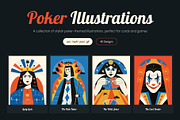 Animated Poker Illustration Art Set, a Sport Illustration by Creative Stall (Thumbnail 1 of 5)