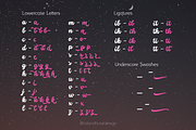 Stars & Love, a Script Font by Roland Huse Design (Thumbnail 6 of 6)