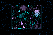 Halloween backgrounds, a Pattern Graphic by Victoria Bat (Thumbnail 4 of 9)