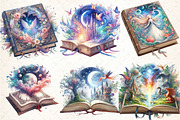beautiful Fantasy Book, an Illustration by DreamCafeArt (Thumbnail 3 of 7)