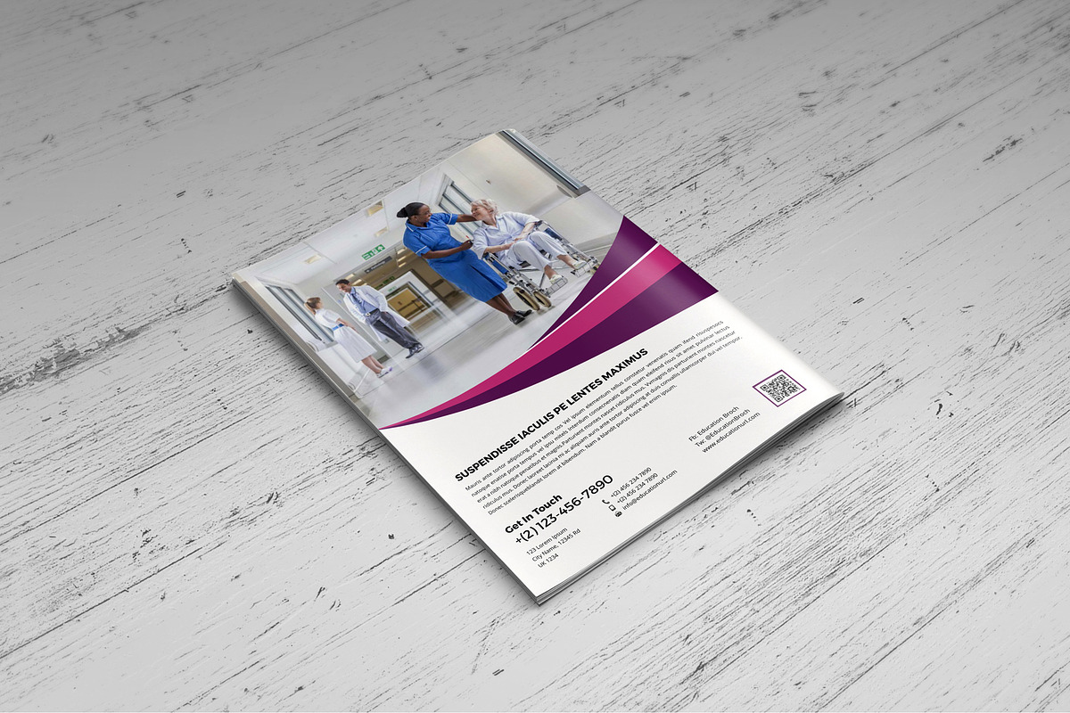 Medical Healthcare Brochure V3, a Brochure Template by JanySultana (Photo 3 of 8)