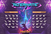 Preton - Electrical Display Font, a Sans Serif Font by Artisan Themes (Thumbnail 7 of 12)