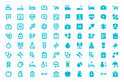 Medical and Health Material Icons, a Solid Icon by Creative Stall (Thumbnail 4 of 5)