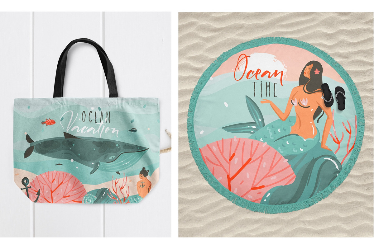 Mermazing Life 30% OFF!, an Animal Illustration by Anastasy_helter (Photo 15 of 21)