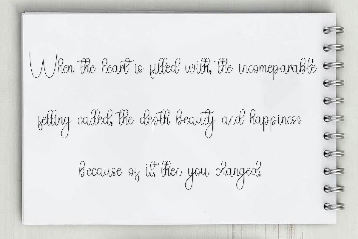 Birthday Graduation, a Handwritten Font by FreshTypeINK (Photo 8 of 8)