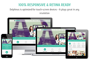 Delphinus - Corporate & Portfolio, a Websites & App Template by JoomlaUX (Thumbnail 2 of 5)