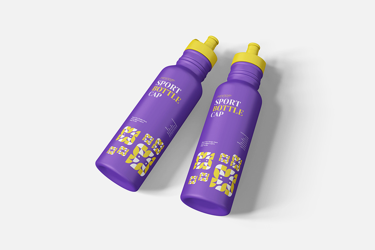 Bottle Sport Mockup, a Product Mockup by Indah (Photo 6 of 6)