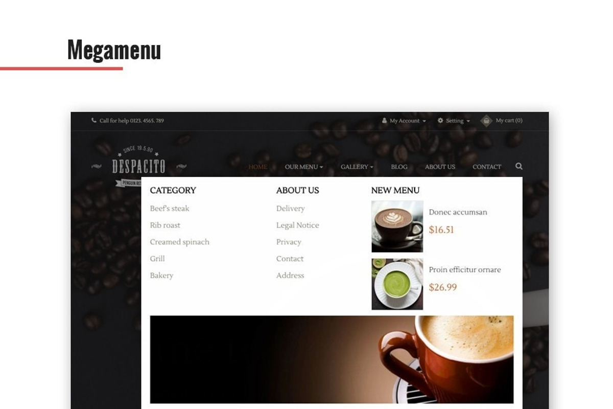 Lep Despacito, a Bootstrap Template by LeoTheme (Photo 2 of 7)