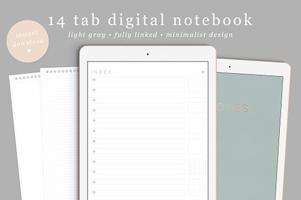 Digital Notebook Goodnotes linked