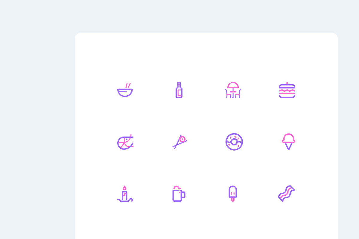 UICON - Restaurant Icons Set, an Outline Icon by CCS Type (Photo 3 of 7)