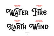 Heartland Font, a Sans Serif Font by Andrey Sharonov (Thumbnail 3 of 7)