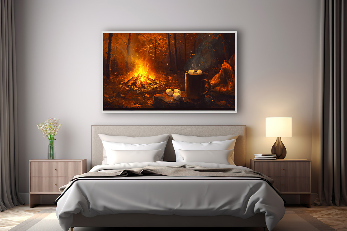 Samsung Frame TV Art Set 50 Autumn, a Wallpaper Photo by PrintablesByFranklyn (Photo 10 of 12)